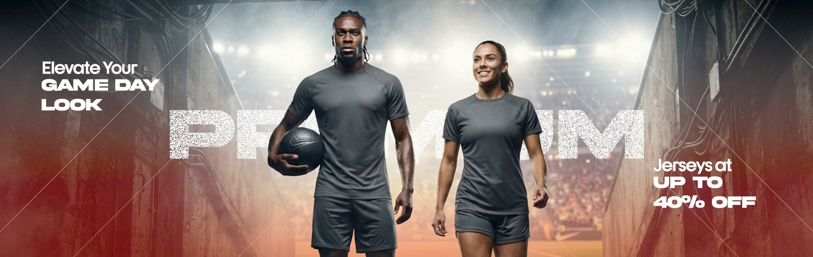 "Elevate Your Game Day Look Premium Jerseys at Up to 40% Off"