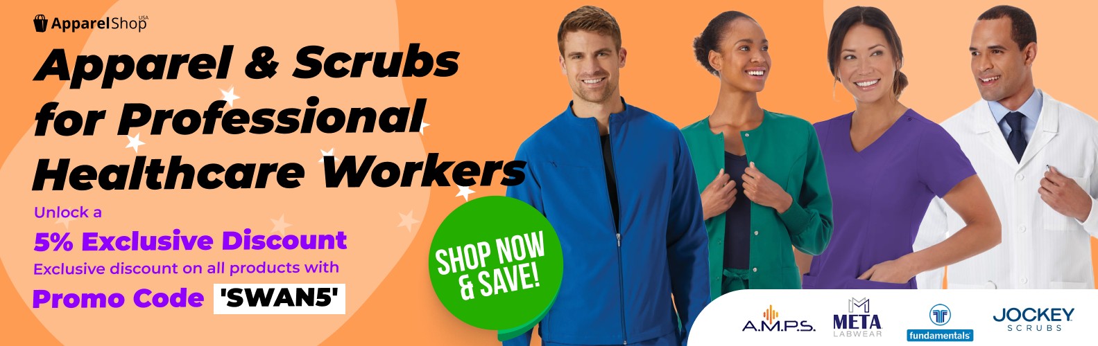 Apparel & Scrubs for Professional Healthcare Workers