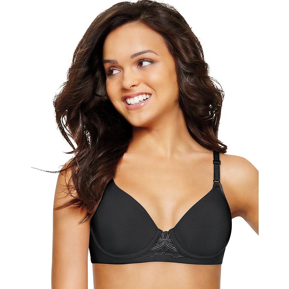 Hanes HU17 Ultimate Smooth Inside and Out Underwire Bra