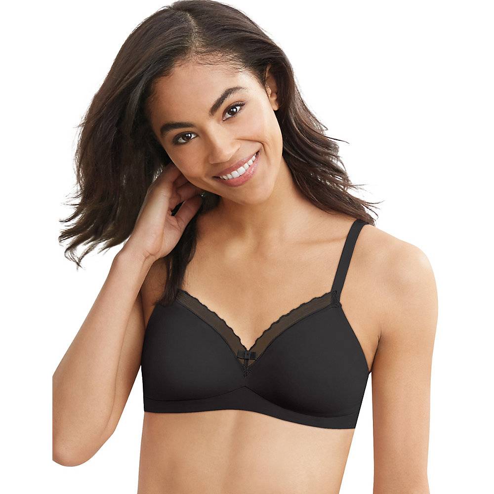 Hanes DHHU31 Ultimate Silky Smooth Comfort Wirefree Bra