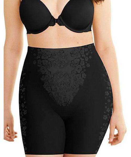 Maidenform DM0071 Lycra FitSense Thigh Slimmer, Contain; 92% nylon