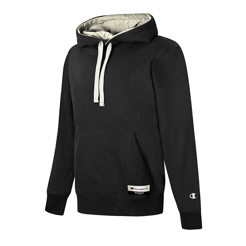 Champion AO600 Authentic Originals Men's Sueded Fleece Hooded Sweatshirt