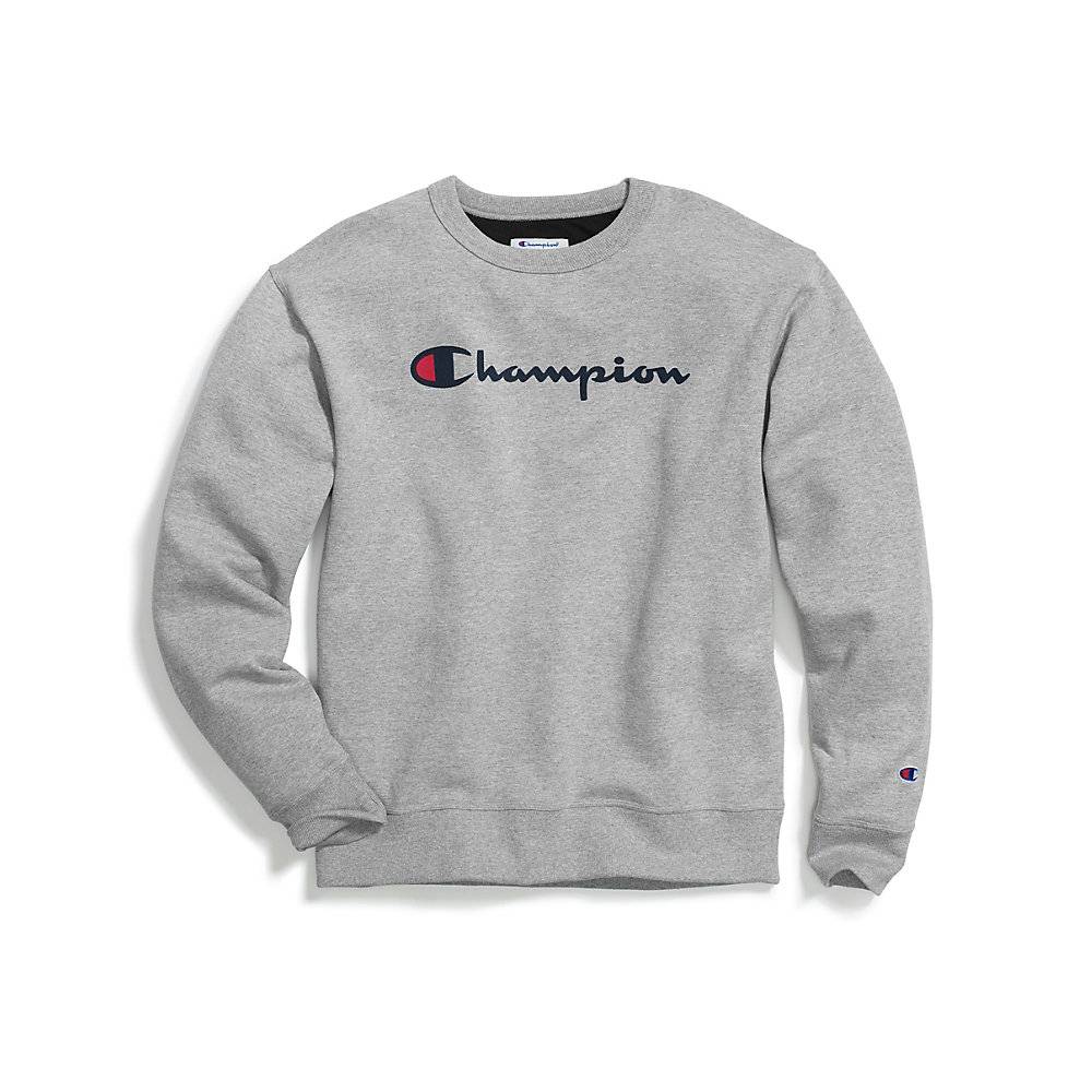 champion powerblend joggers script logo