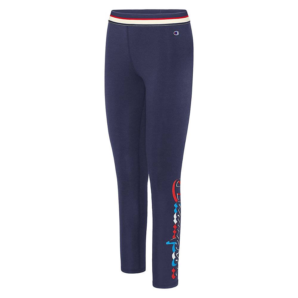 Champion Women's High Rise Print Legging Tights 