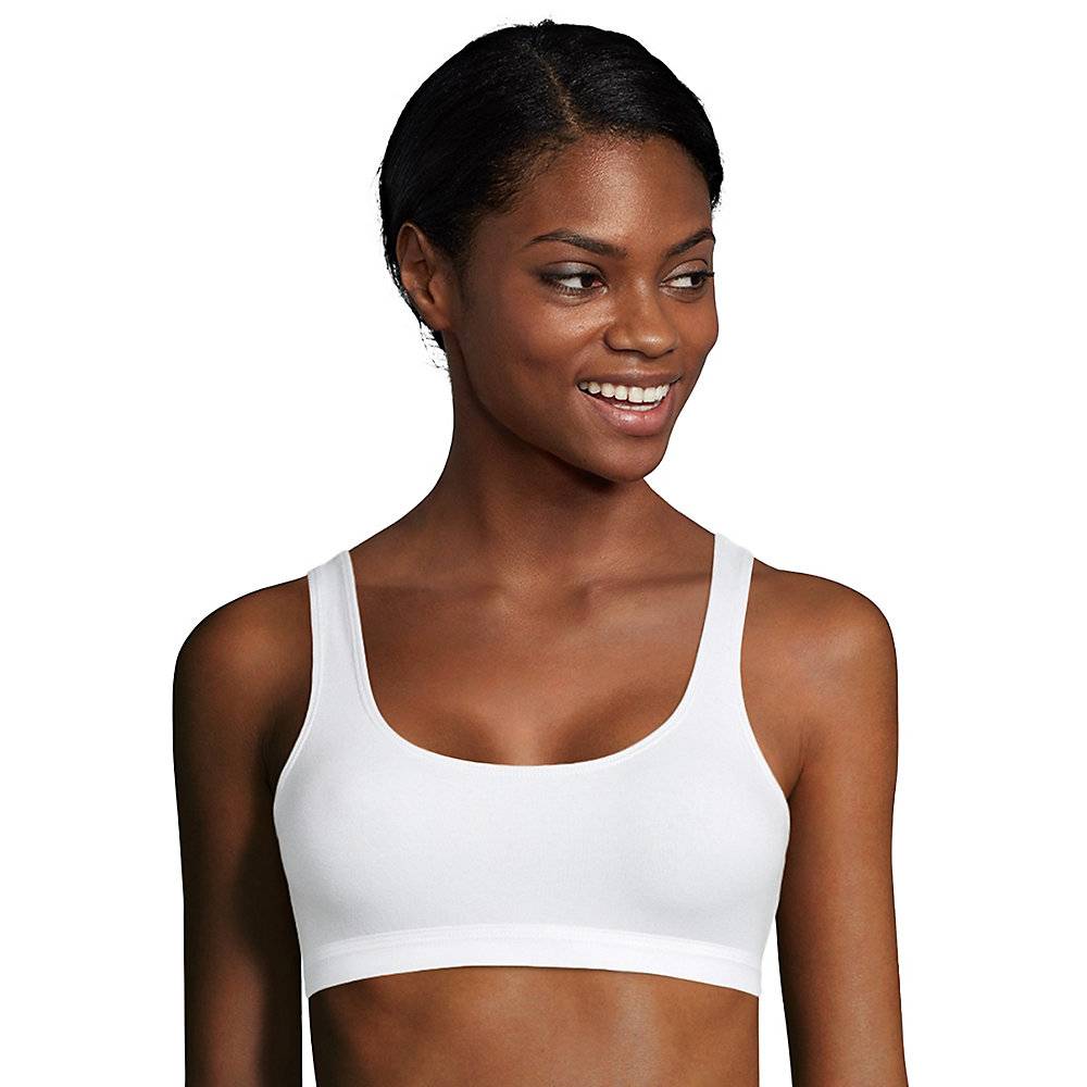 Hanes Cotton Stretch Comfort Flex Fit and Wirefree Bra 2-Pack MHH559 in  Bulk Price