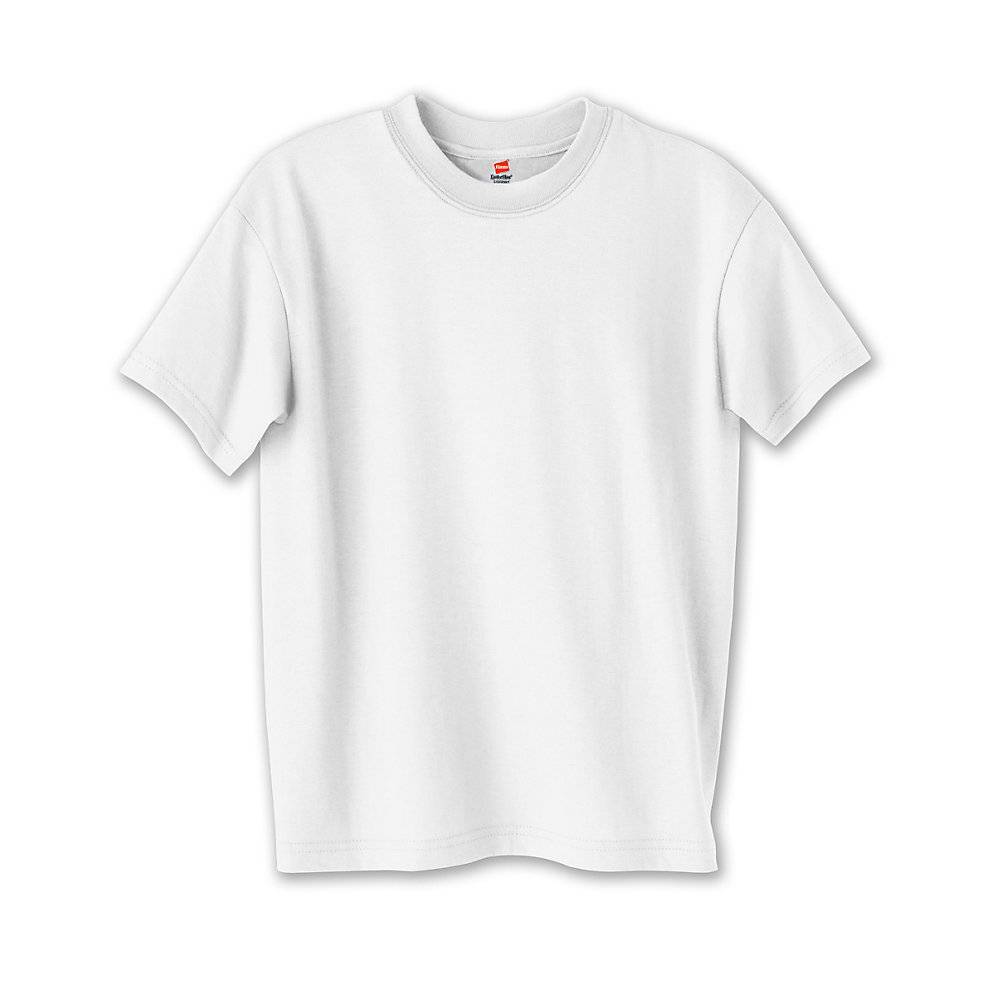 Hanes Boys' TAGLESS ComfortSoft Crewneck T-Shirt 12-Pack O5480R in Bulk ...