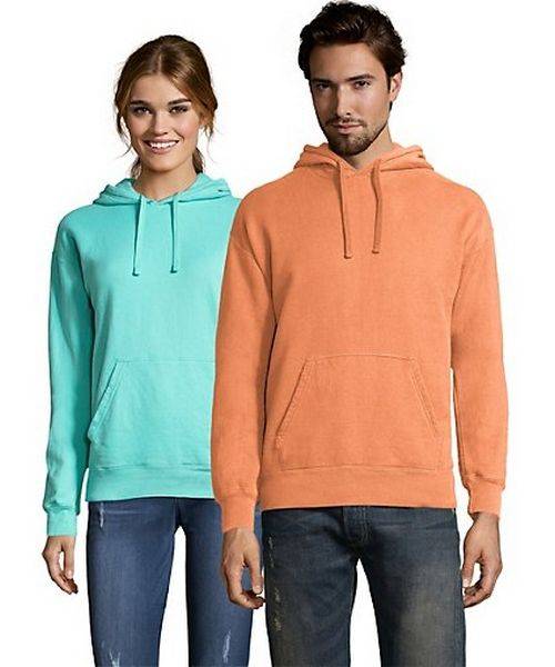 hanes men's comfortwash garment dyed fleece hoodie sweatshirt