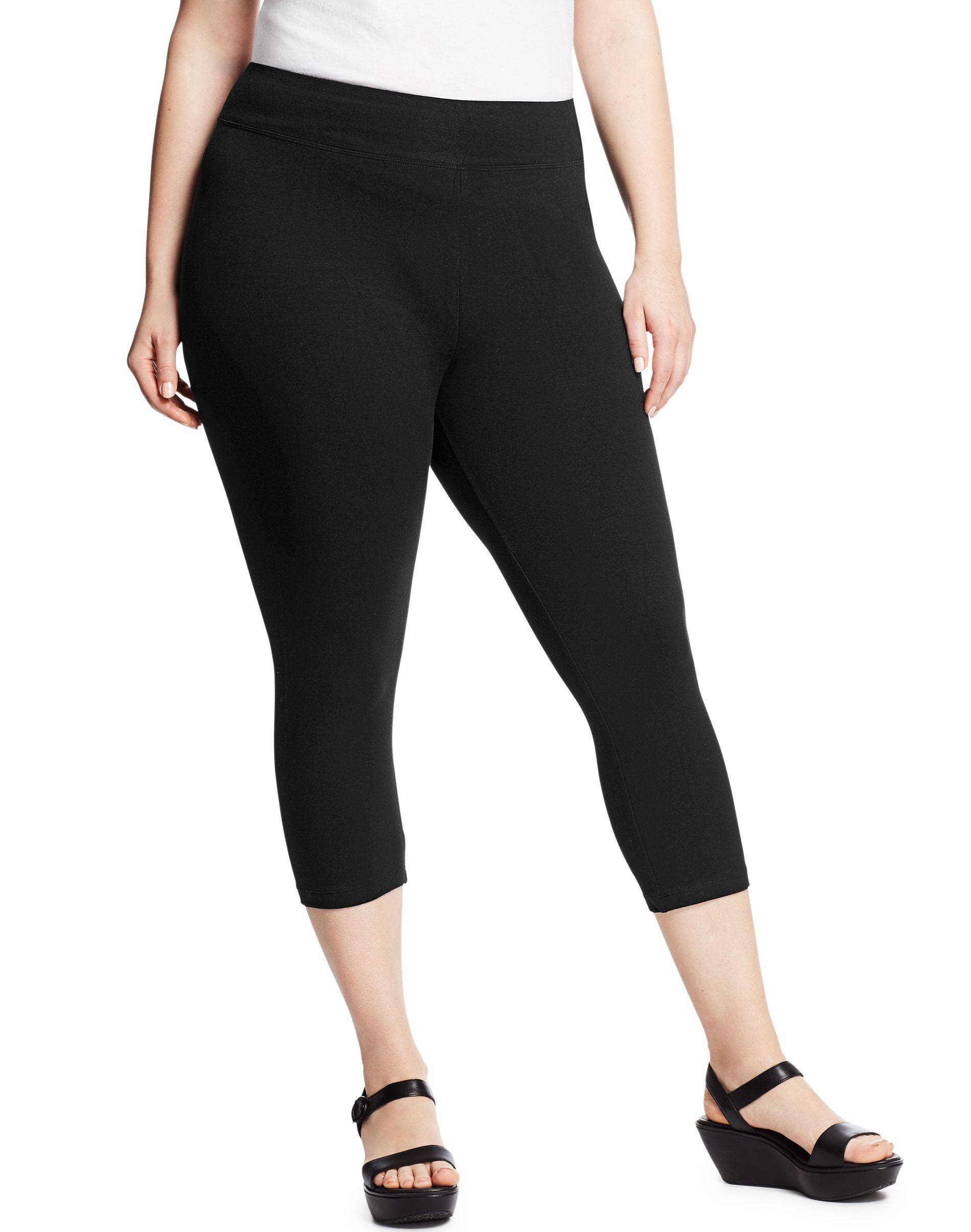 Just My Size Stretch Cotton Women's Capri Leggings - 88908