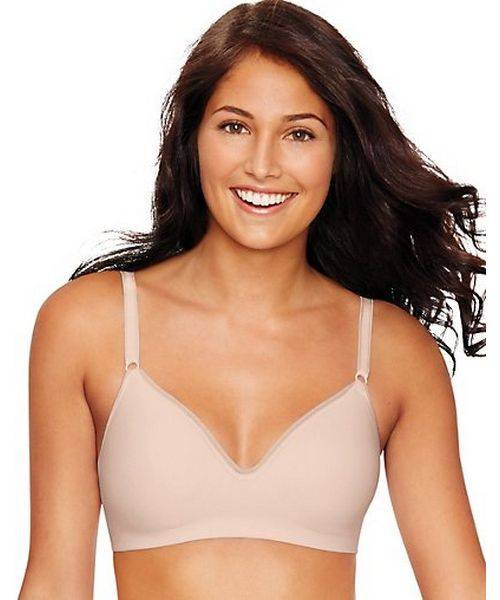 Hanes Ultimate Smooth Inside and Out Foam ComfortFlex Fit® Wirefree Bra -  HU05