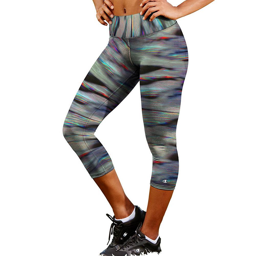 Champion Women's Absolute Printed Capris With SmoothTec™ Band - M0554P