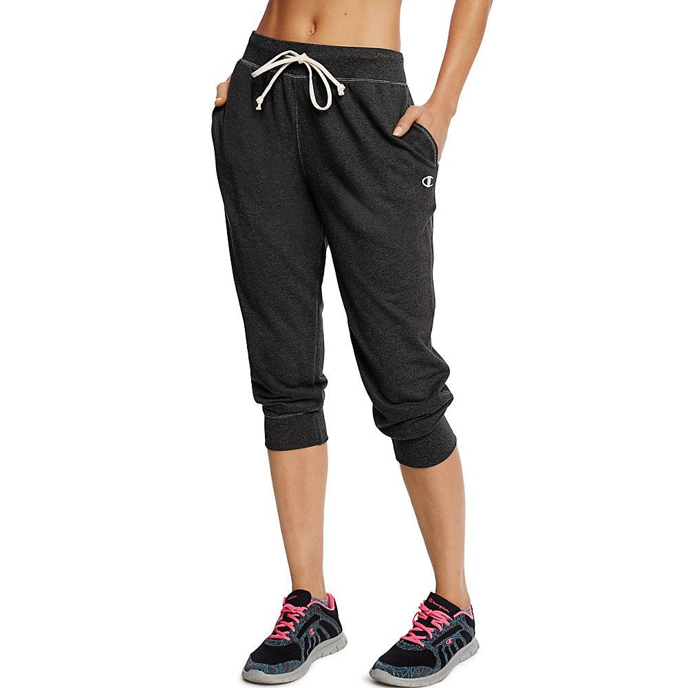 Champion Women's French Terry Jogger Capri Sweatpant - M0945