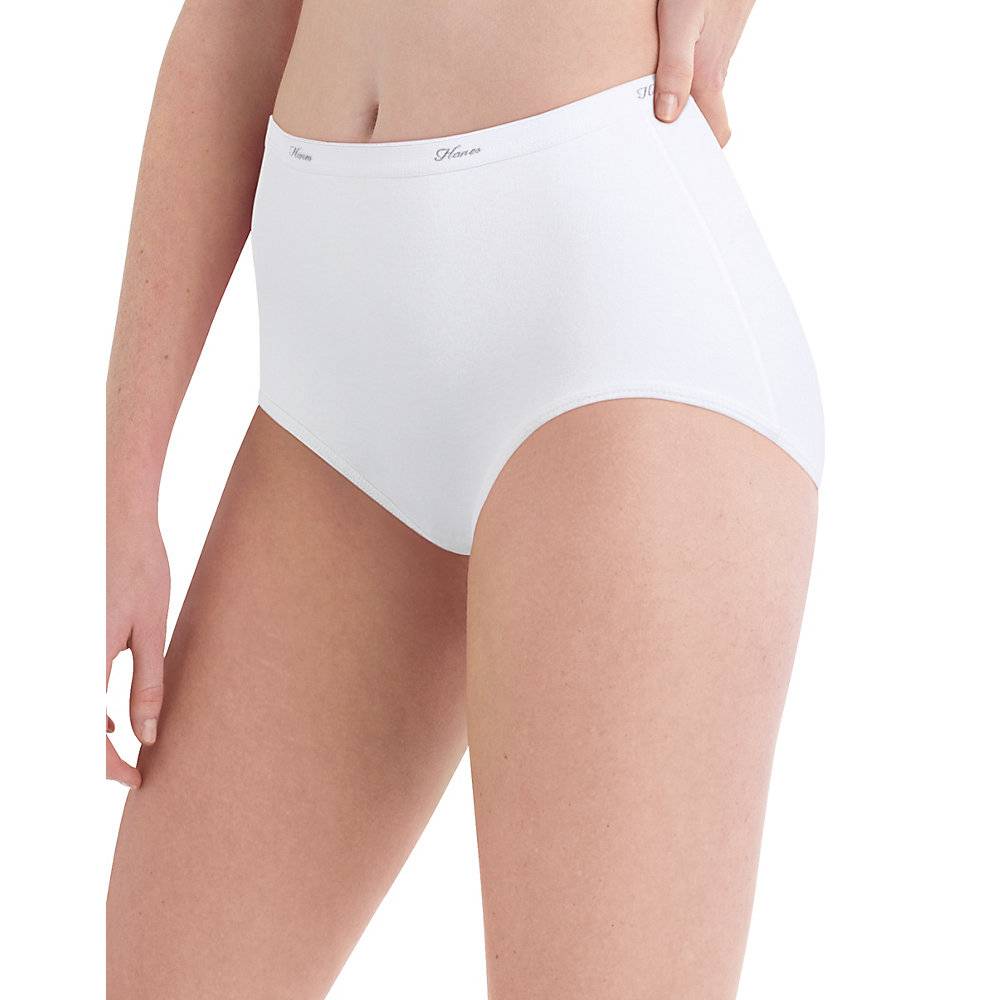 Hanes Women's Cotton Brief 10-Pack
