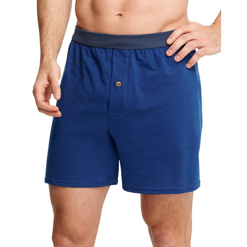 Hanes Style MKCBX5 Hanes Men's TAGLESS ComfortSoft Knit Boxers with