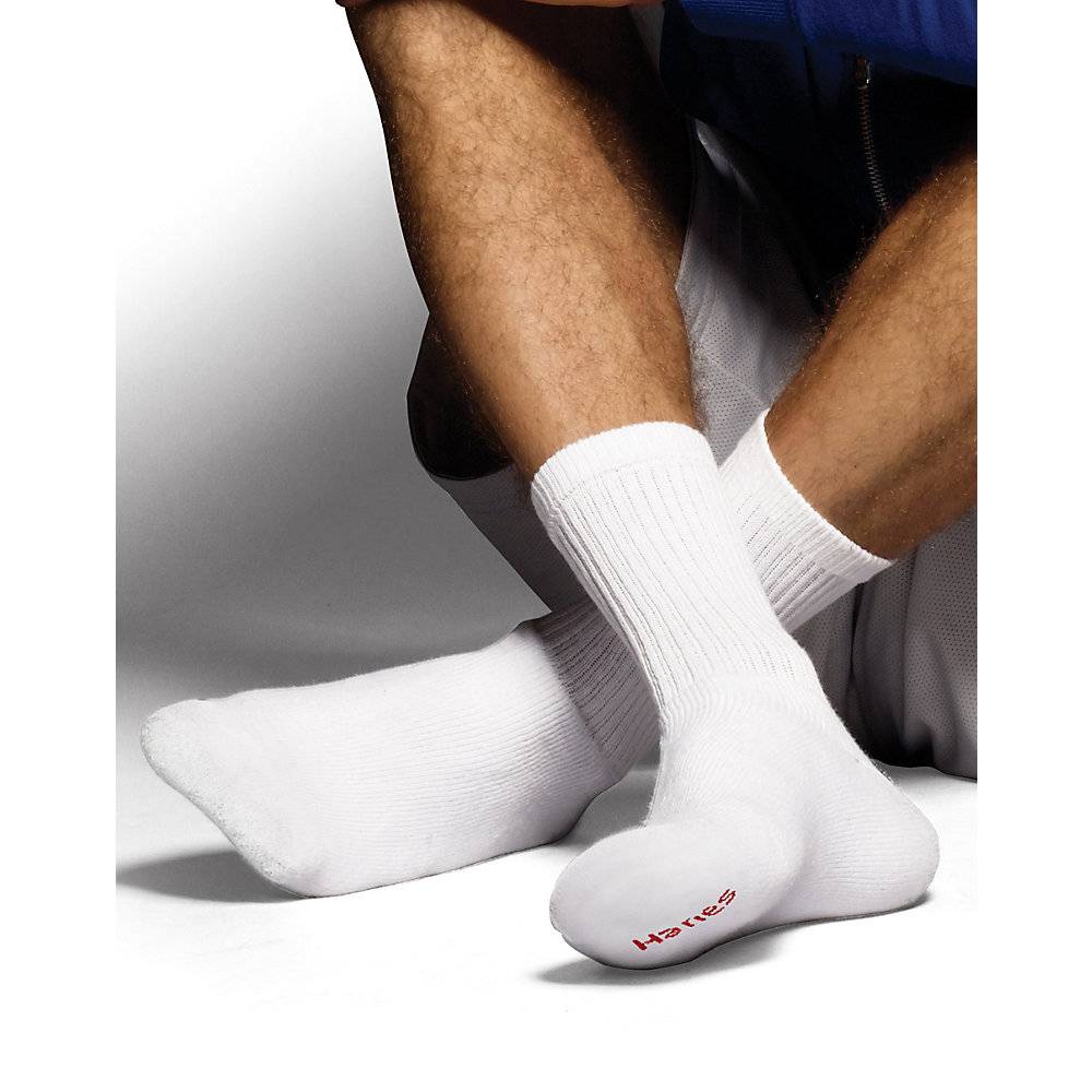 Style Cl84 Hanes Classics Mens Comfortsoft Crew Socks