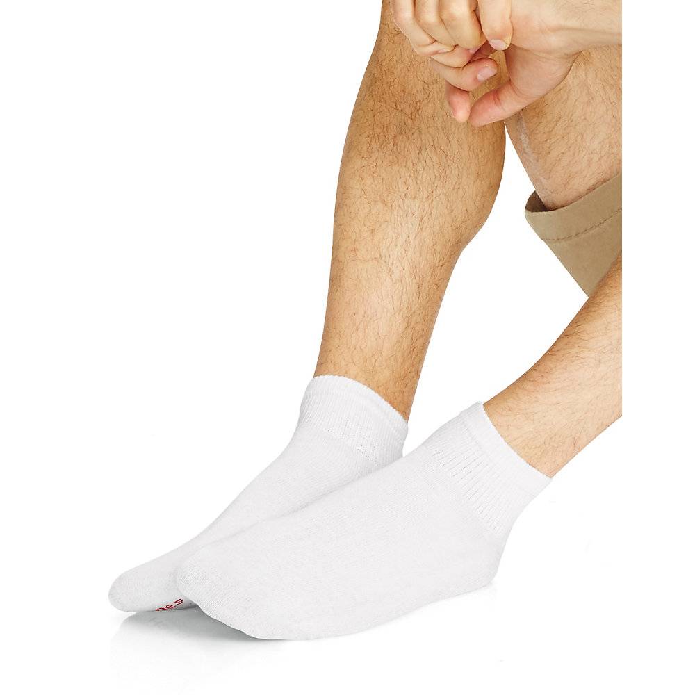Style CL86 Hanes Classics Men's ComfortSoft Ankle Socks
