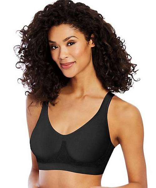 Bali Women's Comfort Revolution Shaping Wirefree Bra with Smart Sizes, Nude  Dot, Small