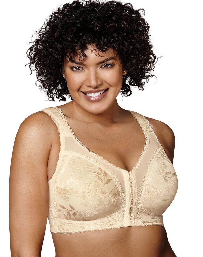 Playtex 18 Hour Bra Front Closure Wirefree Bra With Flex Back