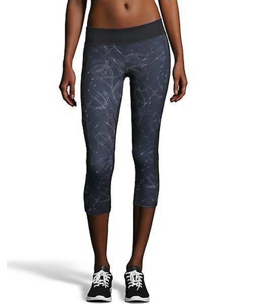 Hanes Sport™ Women's Performance Blocked Capri Leggings - O9338