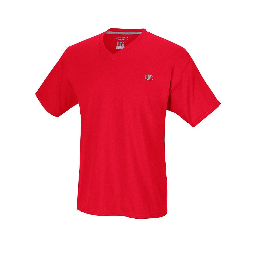 champion v neck t shirts mens