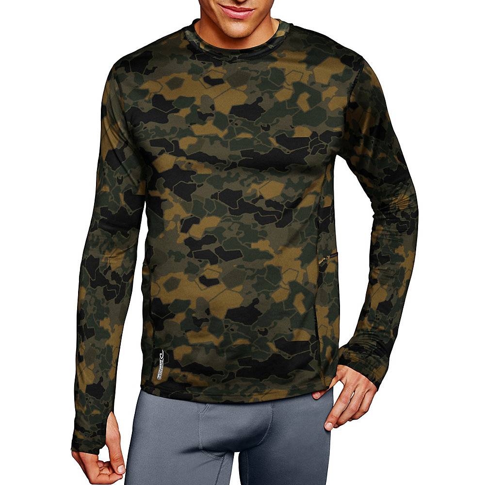 Duofold by Champion Brushed Back Men's Crew (Prints) - KCB1P