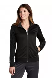 Sport-Tek LST94 Ladies Tricot Track Jacket
