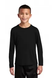 Sport-Tek YST420LS Youth Posi-UV Pro Long Sleeve Tee