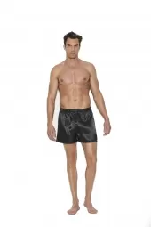 Elegant Moments 2401 Charmeuse Satin Unisex Boxer Short 