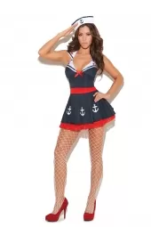 Elegant Moments 9967 Sailor'S Delight Costume - 2 Pc
