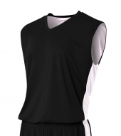 A4 N2320 Reversible Moisture Management Muscle Tee For Adult Size Male