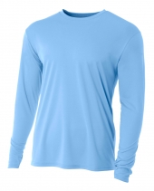 A4 N3165 Cooling Performance Long Sleeve Crew For Adult Size Male