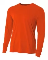 A4 N3165 Cooling Performance Long Sleeve Crew For Adult Size Male