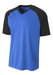 A4 N3373 Strike Raglan Tee For Adult Size Male