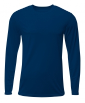 A4 N3425 Sprint Long Sleeve Tee For Adult Size Male