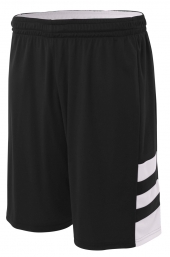 A4 N5334 Reversible Speedway Short For Adult Size Male
