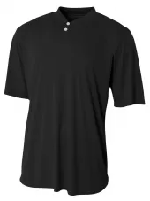 A4 NB3143 Tek 2-Button Henley Shirt For Youth Size Boys
