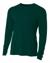 A4 NB3165 Cooling Performance Long Sleeve Crew For Youth Size Boys