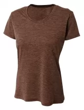 A4 NW3010 Inspire - Tonal Space Dye Tee For Adult Size Female