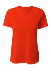 A4 NW3393 SureColor Short Sleeve Cationic Tee For Adult Size Female