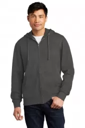 District DT6102 V.I.T Fleece Full-Zip Hoodie