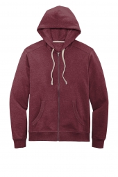 District DT8102 Re-Fleece Full-Zip Hoodie
