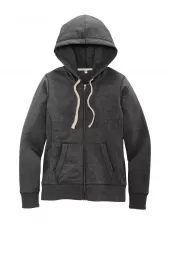 District DT8103 Women's Re-Fleece Full-Zip Hoodie