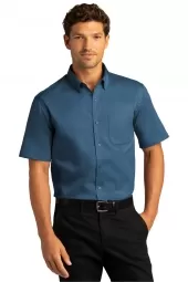 Port Authority W809 Short Sleeve SuperPro React Twill Shirt