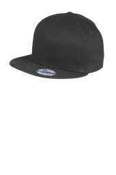 New Era Flat Bill Snapback Cap. NE400