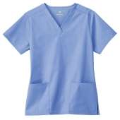 Fundamentals 14700 Women's Two Pocket V-Neck Top