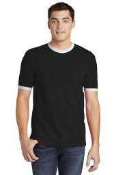 American Apparel 2410W Fine Jersey Ringer T-Shirt