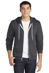 American Apparel F497 USA Collection Flex Fleece Zip Hoodie