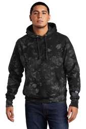 Champion TDS101 Reverse Weave Scrunch-Dye Tie-Dye Hooded Sweatshirt