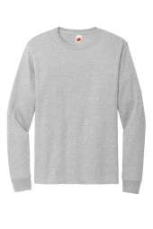 Hanes 5286 Essential-T 100% Cotton Long Sleeve T-Shirt