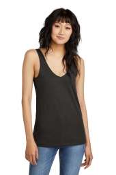 District Women's Perfect Blend CVC V-Neck Tank