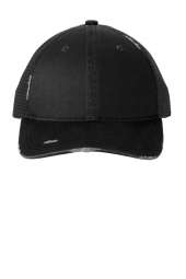 Port Authority Distressed Mesh Back Cap